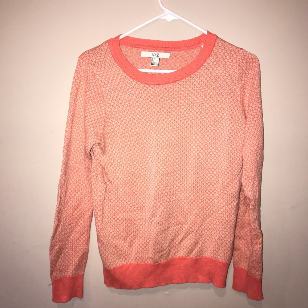 Orange sweater